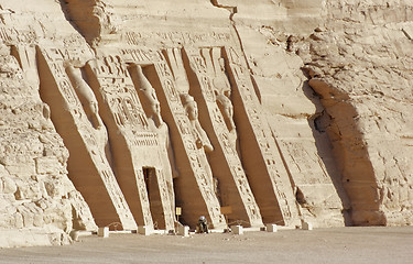 Image showing Abu Simbel temples in Egypt