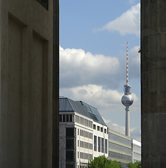 Image showing Berlin scenery with television Tower