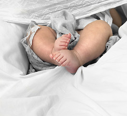 Image showing baby feet