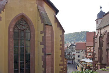 Image showing Stiftskirche and Kilianskapelle in Wertheim