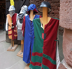 Image showing mediaeval tunics