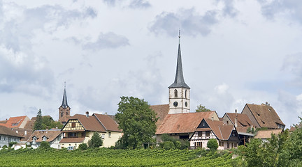 Image showing Mittelbergheim in Alsace