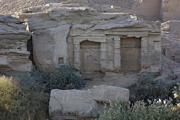 Image showing ancient architectural detail in Egypt