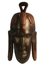 Image showing small african mask