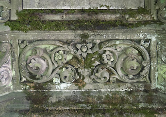 Image showing detail of a old graveyard in Freiburg