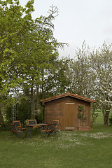 Image showing peaceful summerhouse