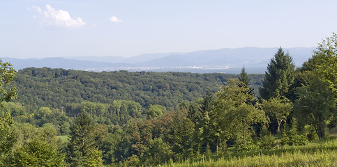 Image showing sunny scenery around Liliental in Southern Germany