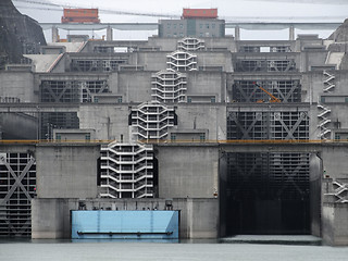 Image showing Three Gorges Dam detail