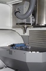 Image showing metal milling machine