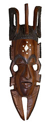 Image showing big african mask