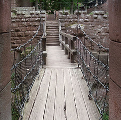 Image showing passage at Haut-Koenigsbourg Castle