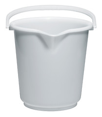 Image showing white bucket