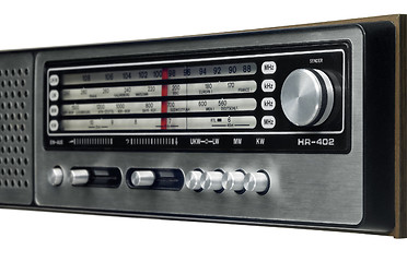 Image showing nostalgic radio display