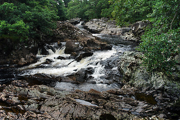 Image showing small scottish stream at summer time