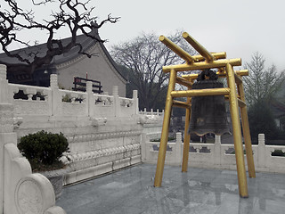 Image showing big bell in Xian