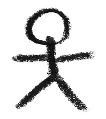 Image showing stickman sketch