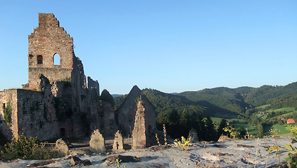 Image showing Hochburg Emmendingen and surrounding area