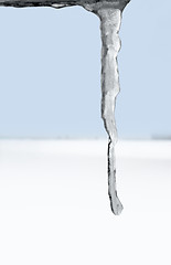 Image showing icicle