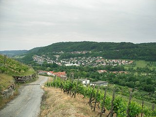 Image showing Kochertal in cloudy ambiance