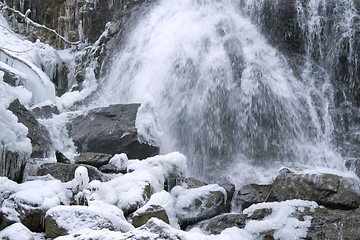 Image showing Todtnau Waterfall detail