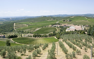 Image showing Chianti in Tuscany