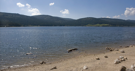 Image showing Schluchsee waterside scenery