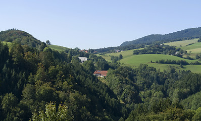 Image showing panoramic Black Forest scenery