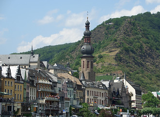 Image showing Cochem at river Moselle 