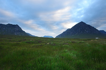 Image showing Rannoch Moor at evening time