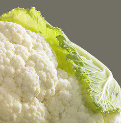 Image showing cauliflower closeup