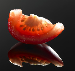 Image showing tomato cut