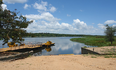 Image showing Nile scenery in Uganda