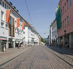 Image showing Freiburg im Breisgau city scenery