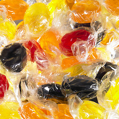 Image showing colorful candy background