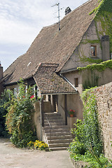 Image showing idyllic house in Mittelbergheim