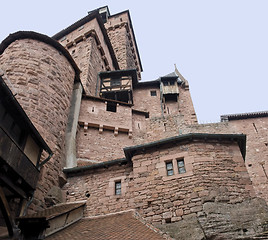 Image showing Haut-Koenigsbourg Castle in France