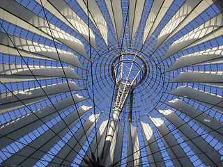 Image showing roof detail and blue sky