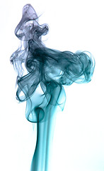 Image showing colorful smoke detail