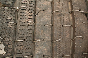 Image showing Tire wire