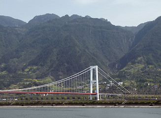 Image showing bridge at Yangtze River