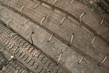 Image showing Tire wire