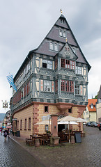Image showing historic house in Miltenberg