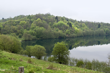 Image showing maar in the Vulkan Eifel