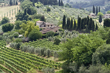 Image showing Tuscany landscape