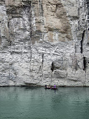 Image showing rock formation at River Shennong Xi