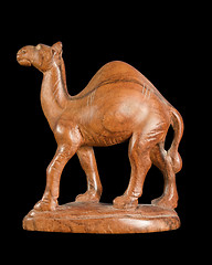 Image showing wooden dromedary