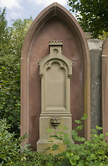 Image showing old graveyard in Freiburg