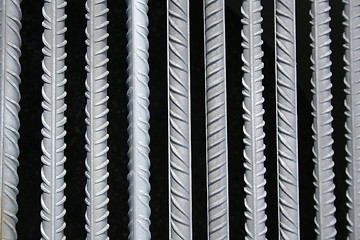 Image showing Steel bars