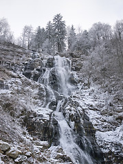 Image showing Todtnau Waterfall in the Black Forest