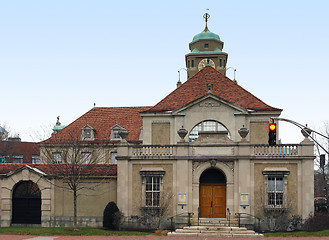 Image showing Adolphus Busch Hall in Cambridge